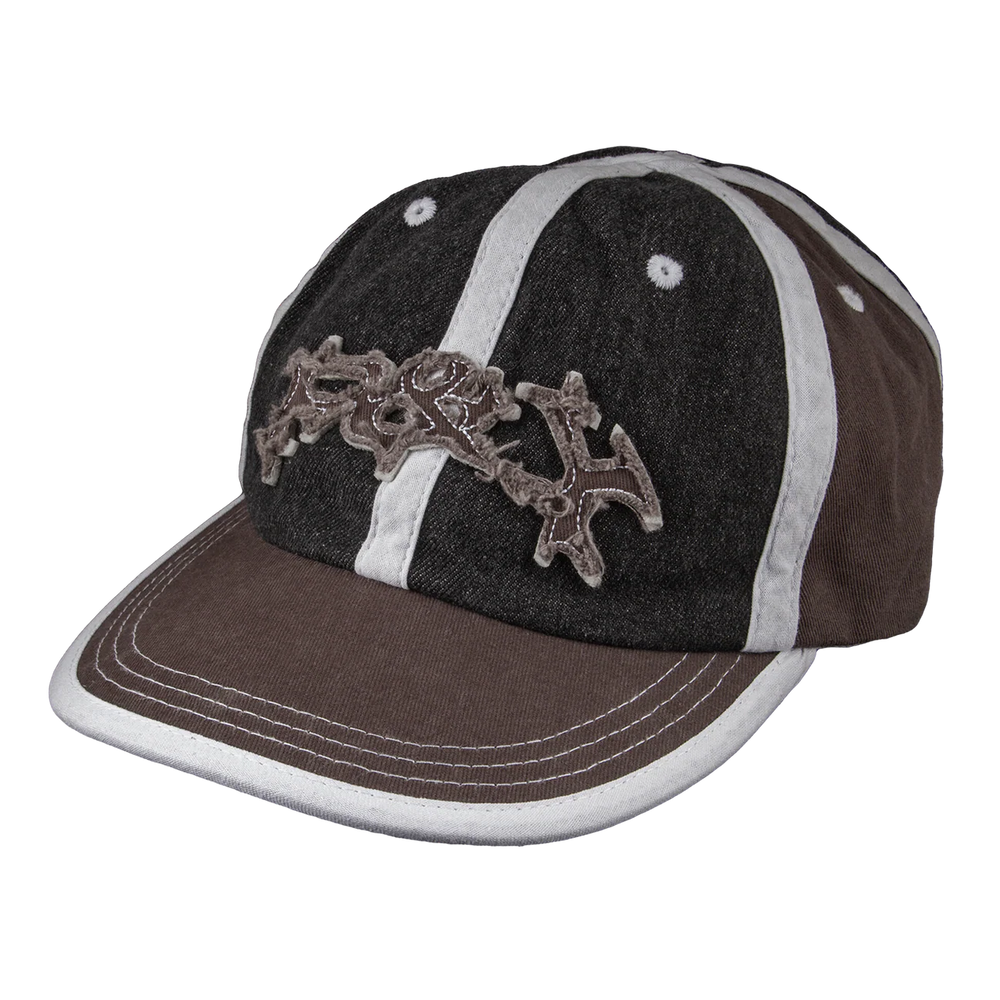 BLACK 2 TONE DENIM CAP