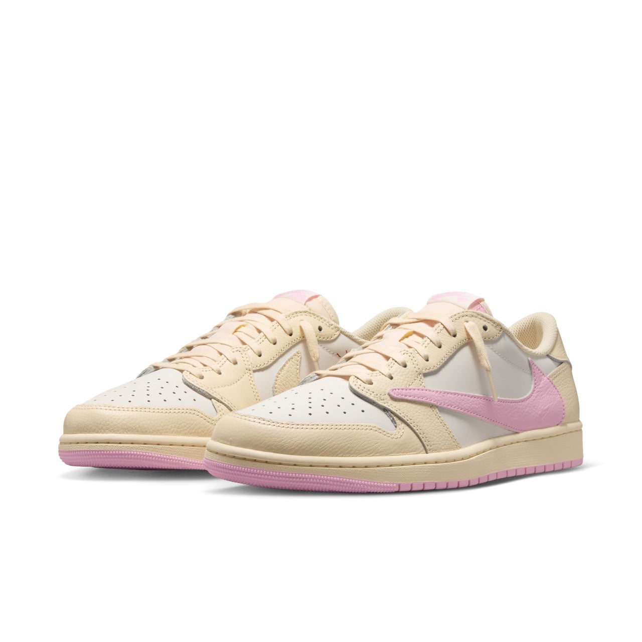 Jordan 1 Retro Low OG SP Travis Scott Shy Pink