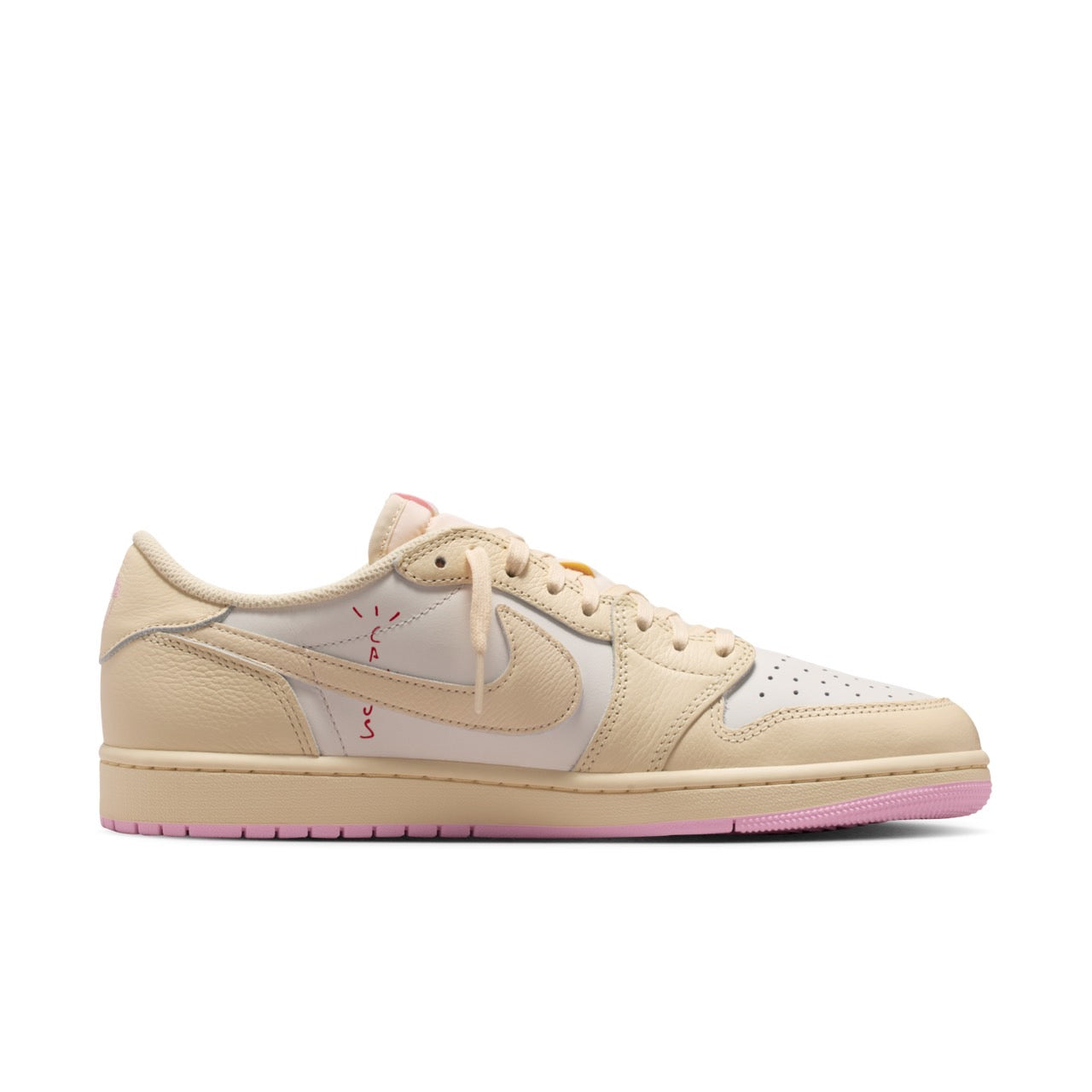Jordan 1 Retro Low OG SP Travis Scott Shy Pink