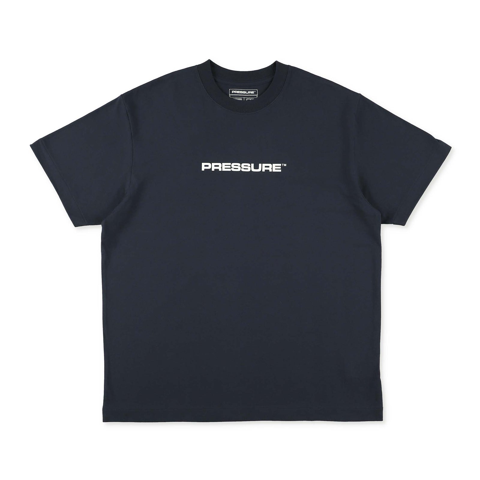 PRESSURE LOGO TEE - navy