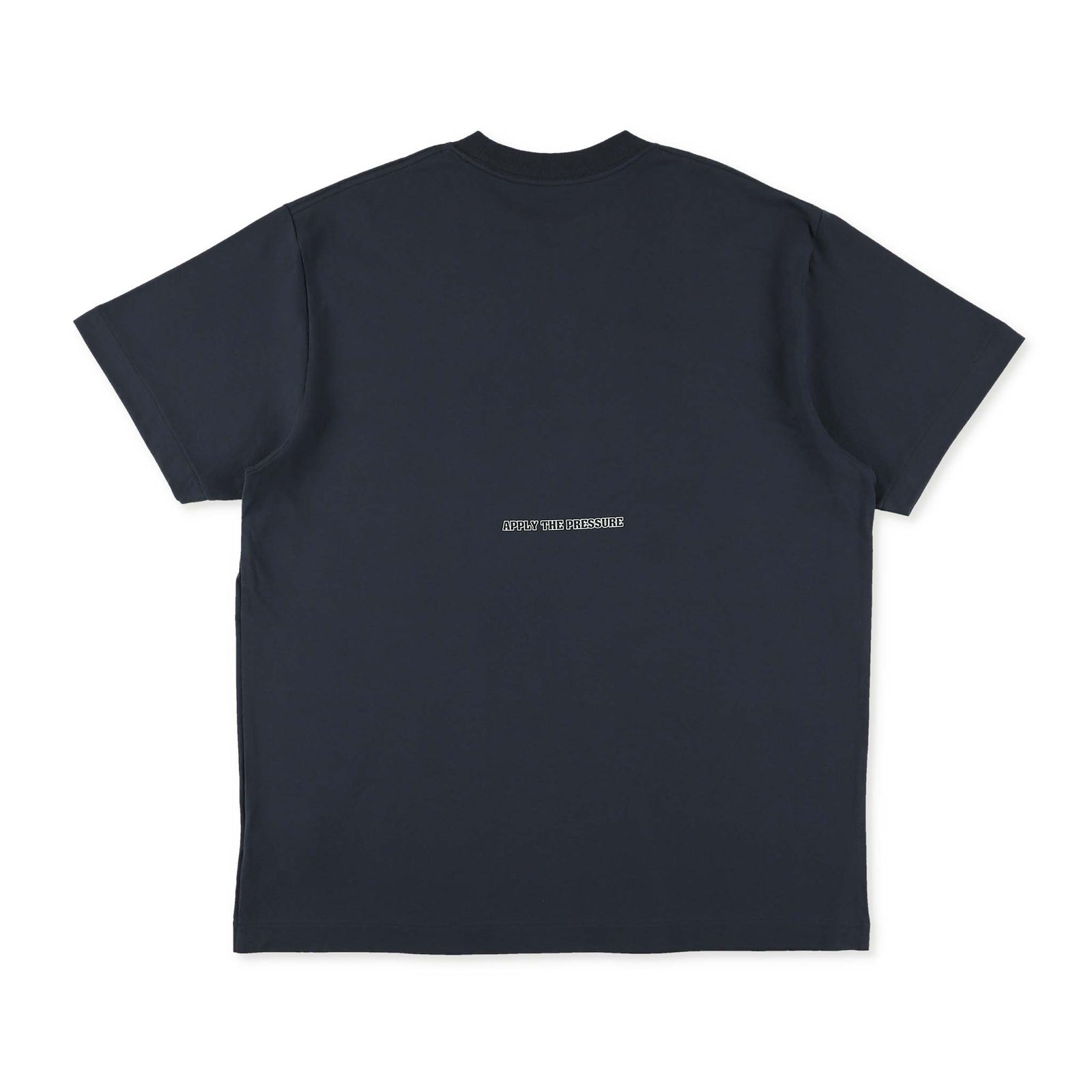 PRESSURE LOGO TEE - navy